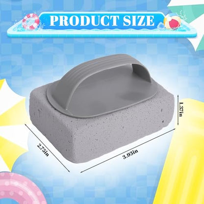 8PCS Hand-Held Pumice Cleaning Stone,Pool Pumice Stone for Cleaning with Handle,Replacement Pools Tile Cleaner Block for Swimming Pools Spa Tile Sink Grout Concrete - color: 8pcs