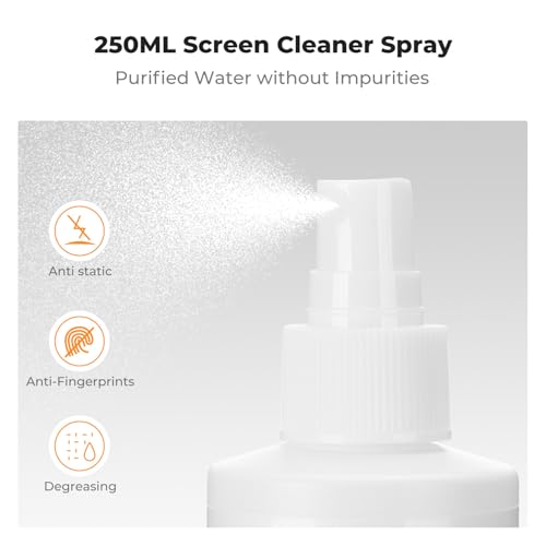 K&F CONCEPT 8-in-1 Screen Cleaning Kit, for Car, Computer, Laptop