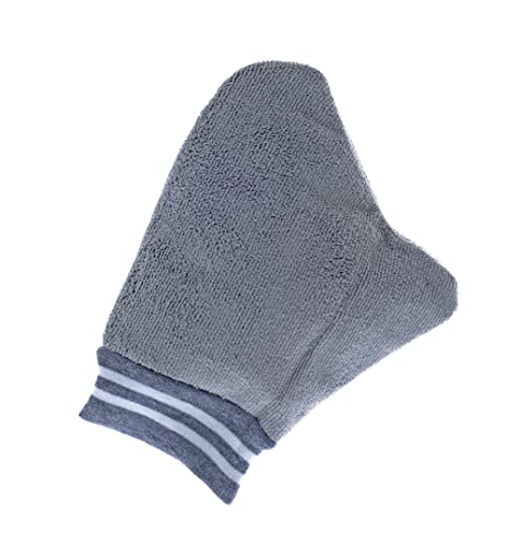 Superio Microfiber Dusting Gloves for Plants, Silver Polishing Gloves Reusable Scratch Free Miracle Mitt, Washable Cleaning Car Wash Mitt - color: 1 Pack