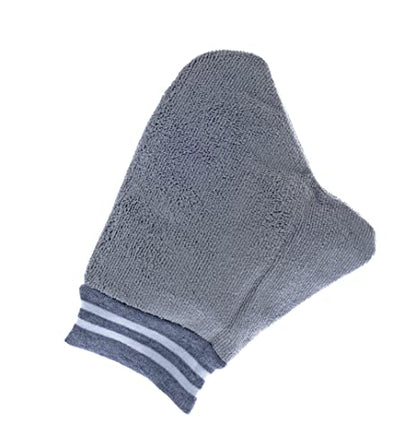 Superio Microfiber Dusting Gloves for Plants, Silver Polishing Gloves Reusable Scratch Free Miracle Mitt, Washable Cleaning Car Wash Mitt - color: 1 Pack