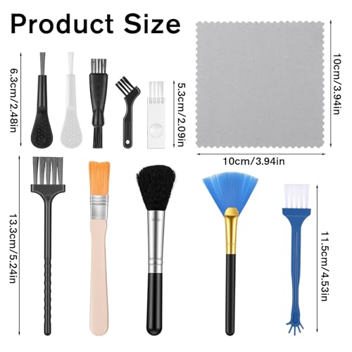 Keyboard Cleaning Brush 10 Pcs Mini Anti Static Laptop Cleaning Kit