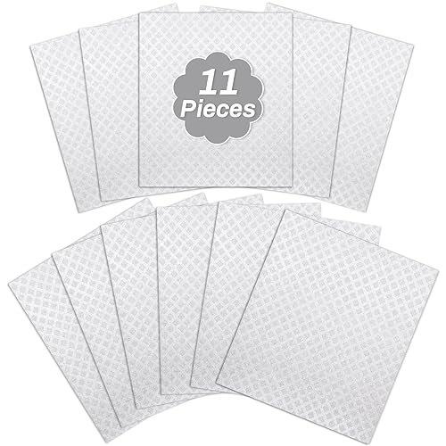Lucomb 11 Pack Swedish Dishcloths, Reusable Kitchen Dish Rags Sponge Cleaning Cloths Cellulose Dishcloths for Kitchen Washing Dish Counters - color: 11 Pack- Grey