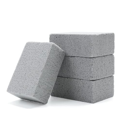 Magic Blackstone Griddle Scraper，4 Pack Gray Stone Cleaning Block Clean Brick for Grill, Removing Stains BBQ，Pool, Racks, Baking Steel, Oven, Flat Top Cookers, Utensils, Exfoliation Dead Skin, Toilet - color: 4 Gray