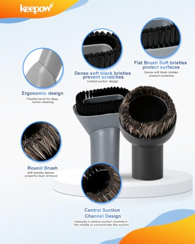 Pet Hair Power Brush Attachments compatible with Shark Vacuums,2 brush head - color: 2 brush head