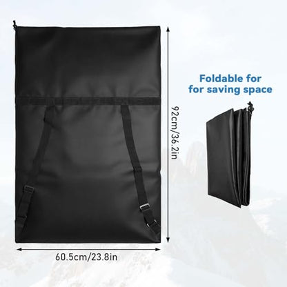 24 x 36-inch Large-Capacity Waterproof Laundry Bag (with Backpack Straps) – Heavy-Duty Drawstring Design, Ideal for Travel, University Halls of Residence, laundrettes and Seasonal Clothing Storage.