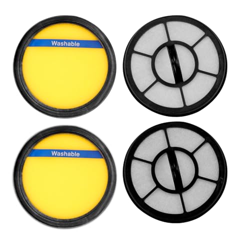 4PCS Washable Filter for Eureka DCF25 & EF7 Fit AS3030AE Vacuum Cleaner