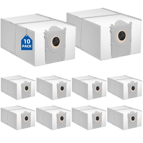 10 Pack Dust Bag Replacement for ECOVACS DEEBOT Series Vacuum Robot - color: 10 Pack Dust Bags