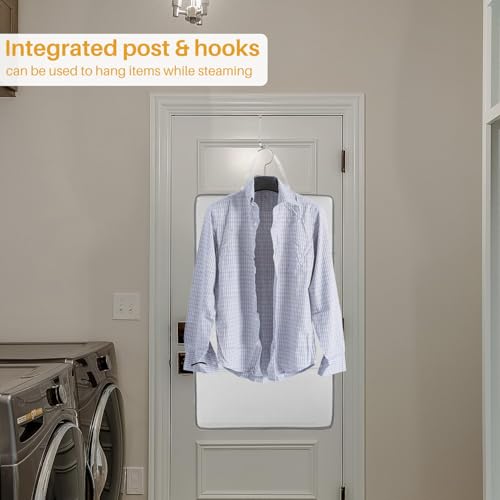 Steamer Board for Clothes with Garment Steamer Ironing Gloves,Stand for Steaming Clothes,Steamer Pad,Hanging Ironing Board,Steamer for Clothes,Hanging Steam Iron Pad