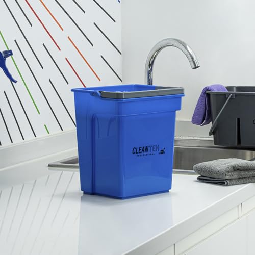 Restaurantware 4 qt Blue Cleaning Bucket - color: Blue, size: 4 Quarts
