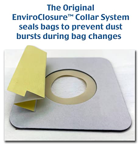Envirocare Replacement Micro Filtration Vacuum Cleaner Dust Bags made to fit Eureka Style T canisters 12 bags