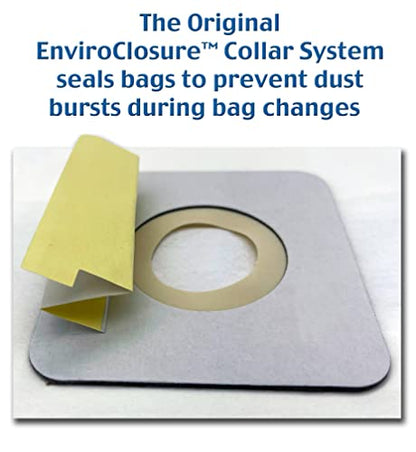 Envirocare Replacement Micro Filtration Vacuum Cleaner Dust Bags made to fit Eureka Style T canisters 12 bags