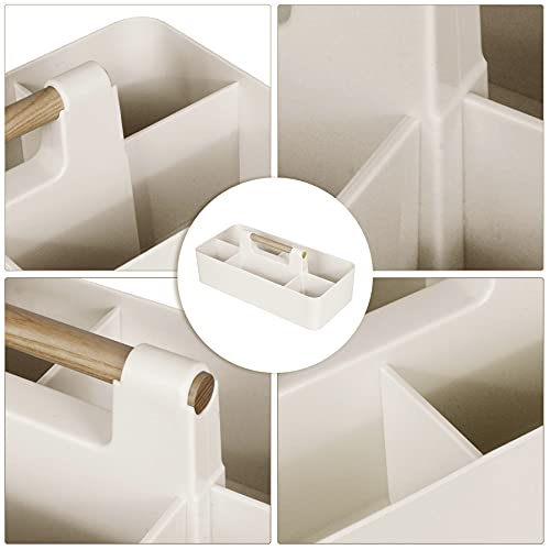 Baby Shower Caddy Plastic Nursery Portable Storage Organizer Beige - color: Beige