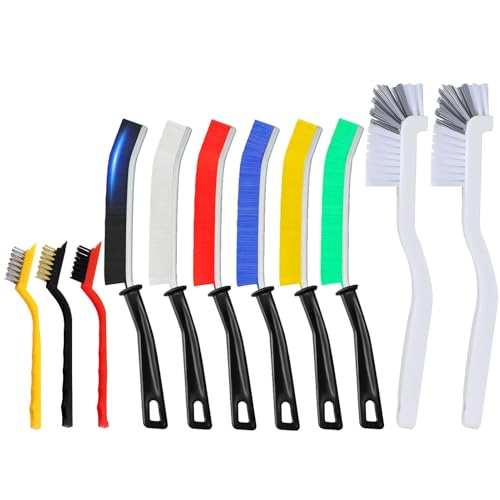 TuTuYa 11PCS Cleaning Brush Set, Deep Cleaning Groove Gap Cleaning Tool - color: Type-ii 11pcs Brush Set