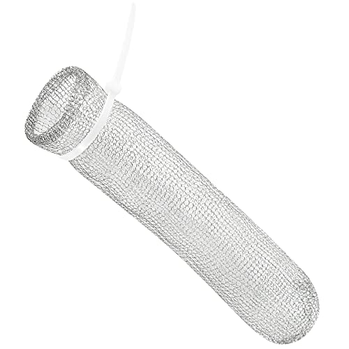 24 Pieces Lint Traps Washing Machine Stainless Steel Lint Snare Traps Laundry Mesh Washer Hose Filter with 24 Pcs Cable Ties (Pack of 3) - size: 24PCS (Pack of 3)