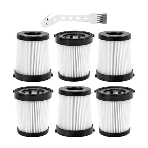 6 Pack Vacuum Replacement Filters Fit For Fabuletta FSV001/FSV101 Vacuums - color: 6Pack
