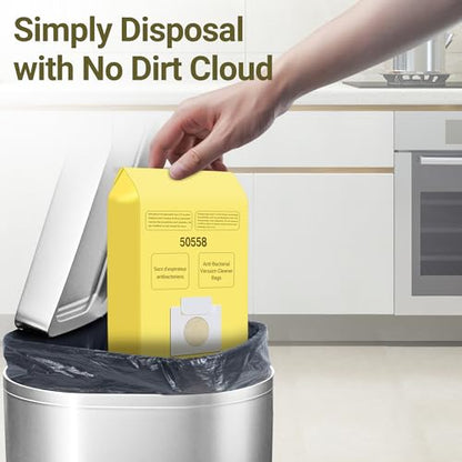 50558 Canister Cleaner Bag Replacement for Kenmore Vacuum - style: 12 Pack
