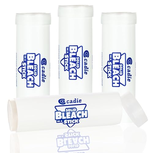 Solid Bleach In A Stick,Spill Proof,Accident Free & Unscented,Removes Stains & Brightens Colors,(Pack 4) - size: 4 Count (Pack of 1)