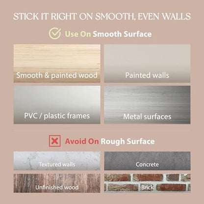 REGAL estate Damage-Free Peel and Stick Door Mini Blinds, White, 25 x 72 in - color: Peelmount Mini Blinds - White, size: 25"W x 72"H