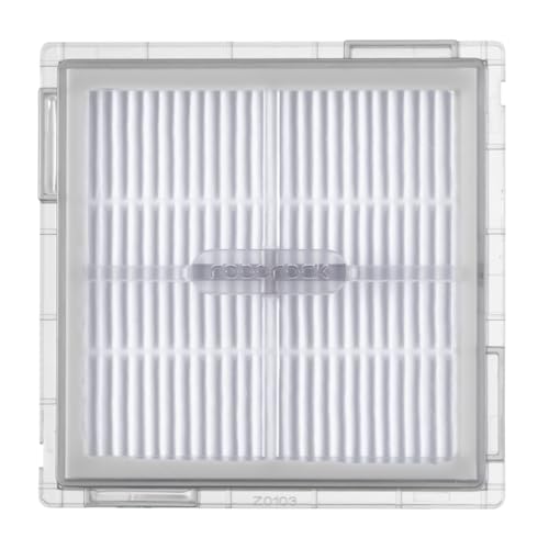 Roborock Washable Filter Replacement for Q10 Series (Q10 S5+, S5, X5, X5+, V, VF, V+, PF+, PF, VF+) Robot Vacuums, 2-Pack Reusable Filters