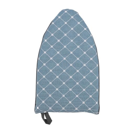 Limen Garment Steamer Ironing Mitt, Polyester Sponge Anti Steam Glove 5.9 x 1 x 9.4 in, Handheld Clothes Steaming Accessory for Clothing Care(Blue) - color: Blue
