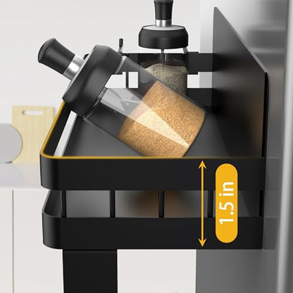 ZUNTO Magnetic Paper Towel Holder for Fridge, Strong Magnet, No Drill - color: Black/Magent-1