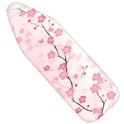 Nuxovilar Pink Cherry Blossom Ironing Board Cover 15x54 Polyester - color: Yvc01011, size: 15×54 inch