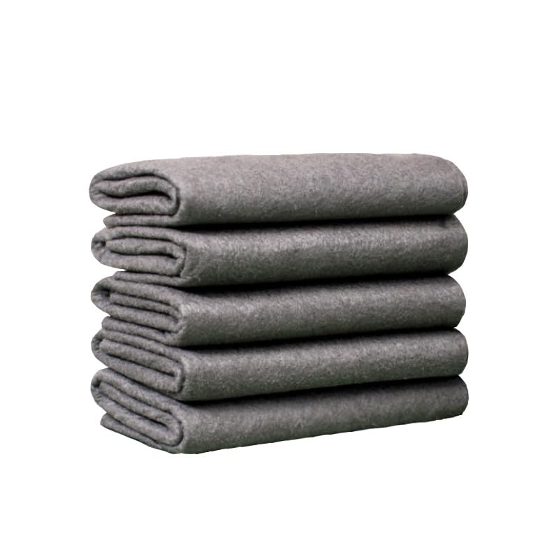 Microfiber Cleaning Cloth, 10 Pack Thickened Glass Cleaning Cloth Reusable 20x25cm Grey Magic Mop Lint Free Glass Towels Streak Free for Windows Mirrors Car Windshields and Household Screens
