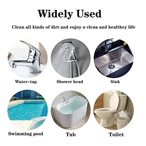 Pumice Stone Toilet Bowl Cleaner - Hard Water Stain Remover - style: 1 Toilet Handle+7 Pumice