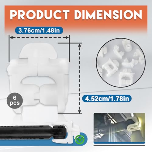 6-Pack Washing Machine Shock Absorber Clips