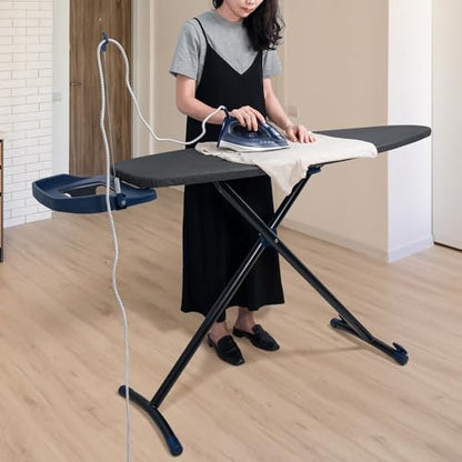 Duwee 18"×53" Extra Wide Ironing Board with Retractable Iron Rest - size: 18"×53"