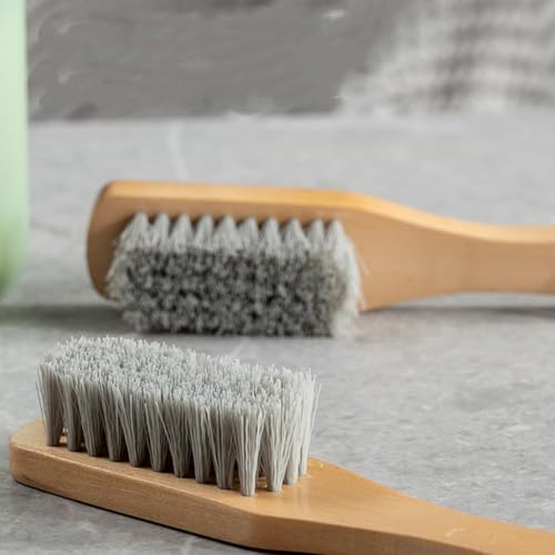 2PCS Long Laundry Brush for Shoes - size: Small
