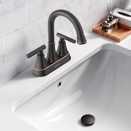 Bathroom Sink Drain with Overflow with Hair Catcher Anti-Clog Sink Strainer - color: Oil Rubbed Bronze