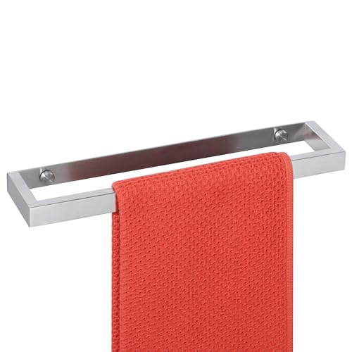 Alise Hand Towel Holder Towel Bar for Bathroom Wall Mounted 12 Inch,Brushed - color: Brushed, size: 12-Inch