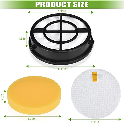 1650 Filter Replacement Compatible with Bissell Pet Hair Eraser Turbo