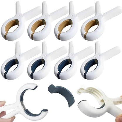Beach Towel Clips Heavy Duty, Towel Clip for Beach Sun Loungers Pool Chairs Cruise, Large Clothes Pins Windproof Laundry Hanging Pegs Outdoor