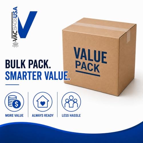 VacBagsUSA 10 Micro-Filtration Vacuum Bags for ProTeam 100331