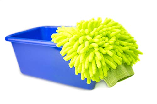 Zwipes Chenille Microfiber Premium Scratch-Free Car Wash Mitt, 2-Pack, Color may vary - size: 2 Wash Mitts