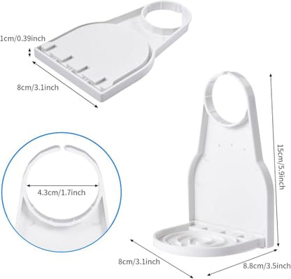 1PC White Detergent Dispenser Drip Tray for Fabric Softener Container Laundry Detergent Drip Catch Cup Holder Laundry Detergent Cup