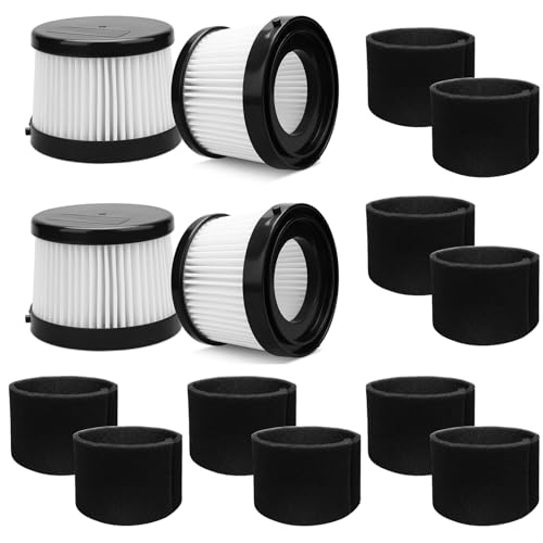 DCV501H HEPA Filter Replacement for DEWALT Dcv5011hb 20V Cordless Vacuum - color: 14 Pack
