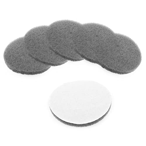 Heavy Duty Scour Pads, Non-Scratch Scrub Sponges, ULIFESTAR 5PCS Dish Scrubber Scouring Pads, Dual-Sided Reusable Household Scrub Pads for Dishes,Dish Cleaning Tool,Kitchen Scrubbers & Metal Grills - size: 98mm/4''1000-1200grits
