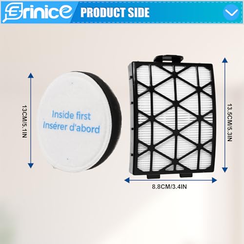 NEU652 NEU651 NEU612 Filter Replacement Compatible with Eureka