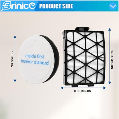 NEU652 NEU651 NEU612 Filter Replacement Compatible with Eureka