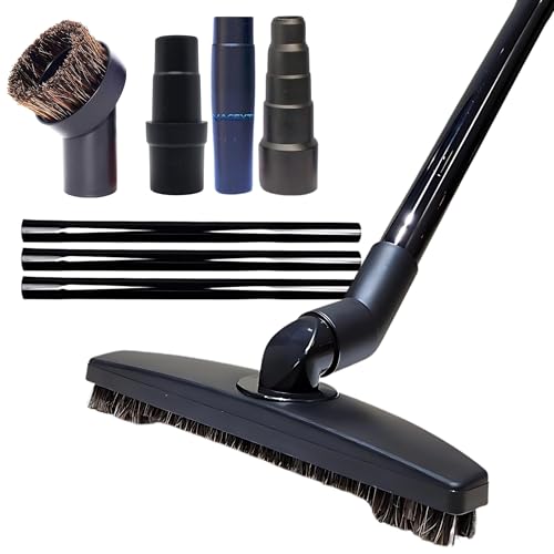 for Shark Navigator NV360 NV356E NV352 NV350 NV355 Vacuum: Hardwood Floor Brush Head, Horsehair Dust Brush Attachment plus Vacuum Extension Wands (for Shark Navigator NV360 NV356E NV352 NV350 NV355) - style: Vacuum Attachments for Shark NV350 Series