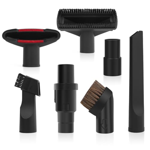 Vacuum Attachments Accessories Compatible with Shark Navigator NV360 NV352 NV356E, Rotator NV500 NV501,Rocket HV301 HV322 HV371 Series Upright Vacuum,1 1/4'' Vacuum Adapter Tools