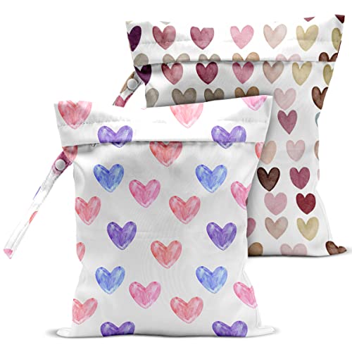2 Pcs Wet Bag, Wet Dry Bag, Wet Bag for Swimsuit, Travel, Beach, Pool, Diapers, Dirty Yoga Gym Clothes, Toiletries, Makeup Bag, Lemon Decor Lemon Gifts Birthday Gift Ideas for Women s. - color: multicolour237