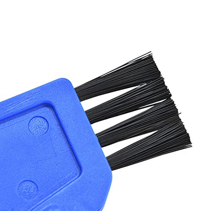 Sweeping Robot Handheld Vacuum Sweeper Parts, ABS Vacuum Brush Cleaning Tool, Blue Vacuum Roller Tool Cleaning Brush Replacement for Xiaomi, Shark, Dreame, Eufy, 1Pcs - color: Blue