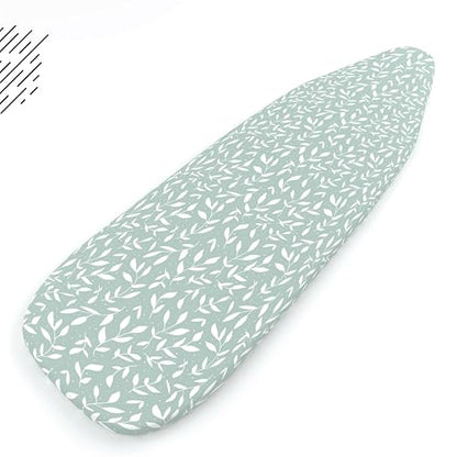 Encasa XO Ironing Board Cover and Pad, Thick Felt 28"x12" - color: Green Leaflet, size: Mini (28"x12")