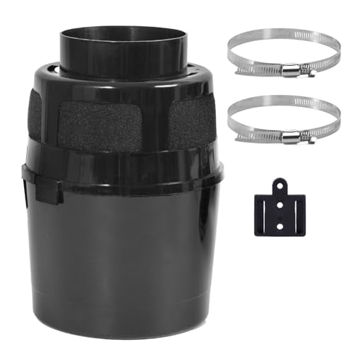 Indoor Dryer Vent Kit Bucket Lint Trap Dryer Vent (Black Dryer Vent Box - No Duct Included) - color: Black Dryer Vent Box - No Duct Included