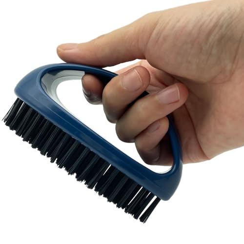 GKETN Small Scrub Brush with Nylon Bristles Heavy Duty Cleaning Brush - color: Deep Blue