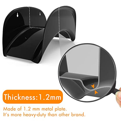 Gardzen Heavy Duty Hose Holder Wall Mount Black - size: Black - 1 Pack